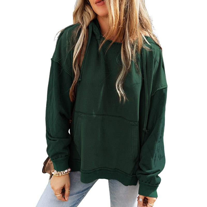 Sweatshirt Décontracté à Manches Longues pour Femmes