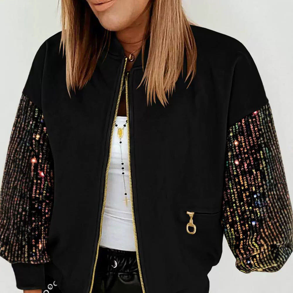 Veste Élégante à Paillettes